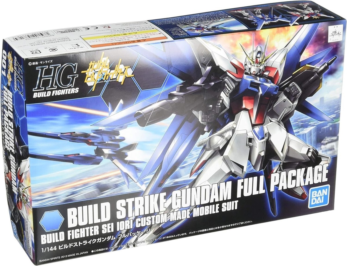 Used HG 1/144 Build Strike Gundam Full Package (Gundam Build