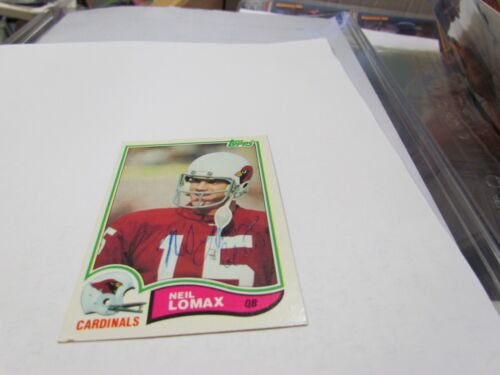 Neil Lomax Autographed Rookie Card JSA Auction Certified  - Picture 1 of 3