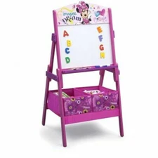 DELTA CHILDREN DISNEY MINNIE MOUSE ACTIVITY EASEL W/STORAGE