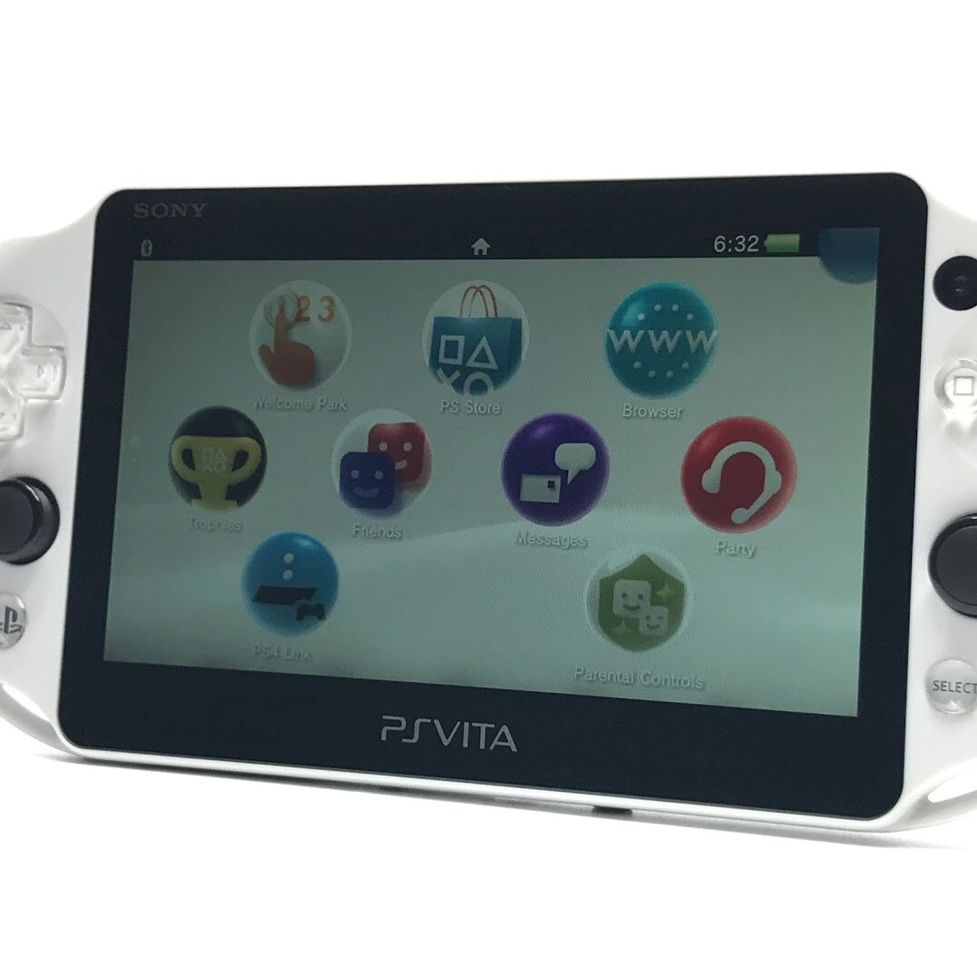 携帯用ゲーム機本体 PlayStation Vita - PSVITA  PCH-2000 Glacier White PlayStation Vita Wi-Fi model Glacier White (PCH-2000ZA22