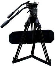 O'CONNOR 1030 HEAD CARTONI DA TRIPOD SYS GRSPR TWO PAN BARS TDKNOB SERVICED 39Lb