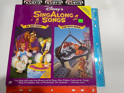 Disney Sing Along Songs [ Laserdisc ] - Be Our Guest , Fun With