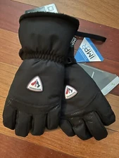 NWT Rossignol Women's Romy IMP'R Ski Gloves, Black, Sz L $80