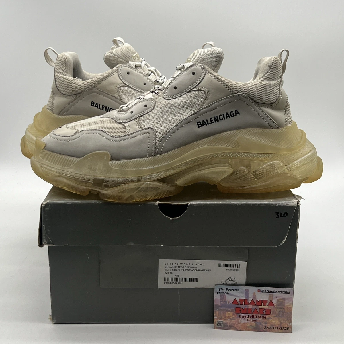 balenciaga triple s honeycomb