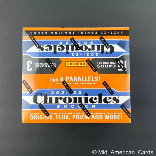 2021-22 Panini Chronicles Soccer Tmall Box La Liga Serie A Premier League Sealed