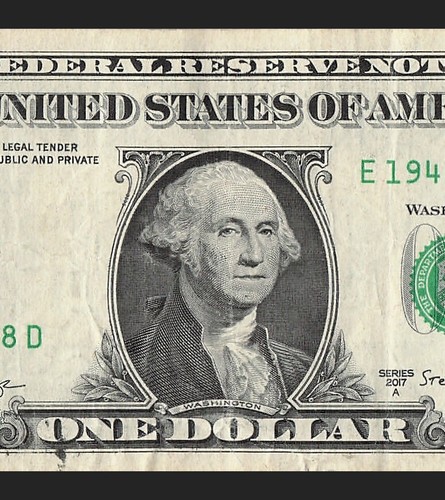 AUG 18 1942 Birthday Date Note Fancy Serial Number One Dollar Bill 08 18 1942 - Picture 5 of 11