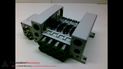 SMC EX250-SDN1-X122, WITH ATTACHED PART X25 PNEUMATIC MANIFOLD, NEW* #221076