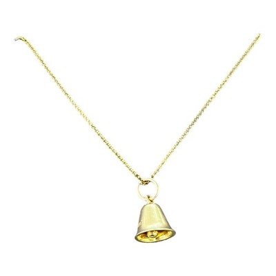 9ct 9K Yellow Gold Bell Charm Pendant 1.02 Grams. Brand New