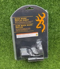Browning #1290230 Buck Mark 1x Reflex Sight w/ Four Reticle Patterns, Black