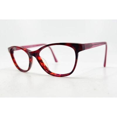 OGI Heritage 7155 1822 Eyeglasses Red Tortoise Cat Eye Frames 50-15-140 Japan