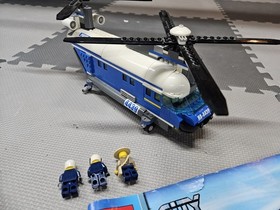 LEGO City 4439 Heavy-Lift Helicopter With 2 Mini Figures And ATV Vehicle