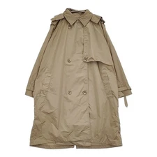 JOURNAL STANDARD LUXE Taffeta hooded trench coat beige 5-0902M♪