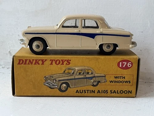 Dinky 176 Austin A105 Saloon In Original Box - Near Mint Vintage Original