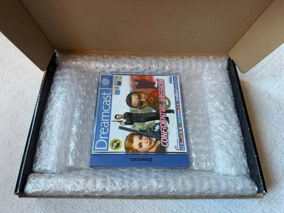 Confidential Mission Sega Dreamcast - UK PAL VGC CIB with Natural Disc - Tracked - Image 3 of 4