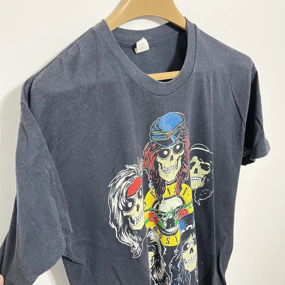 Camisa De Colección Guns N Roses Appetite For Destruction Los Angeles Talla L Años 80 1989 Foto 3 de 4