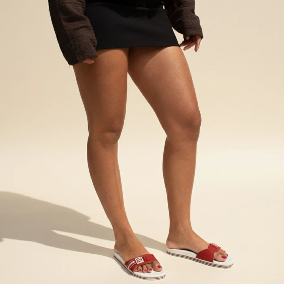 Vintage Chanel Slides (UK 1) - Image 2 of 4