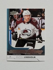 2017-18 Upper Deck Young Guns #456 Anton Lindholm RC