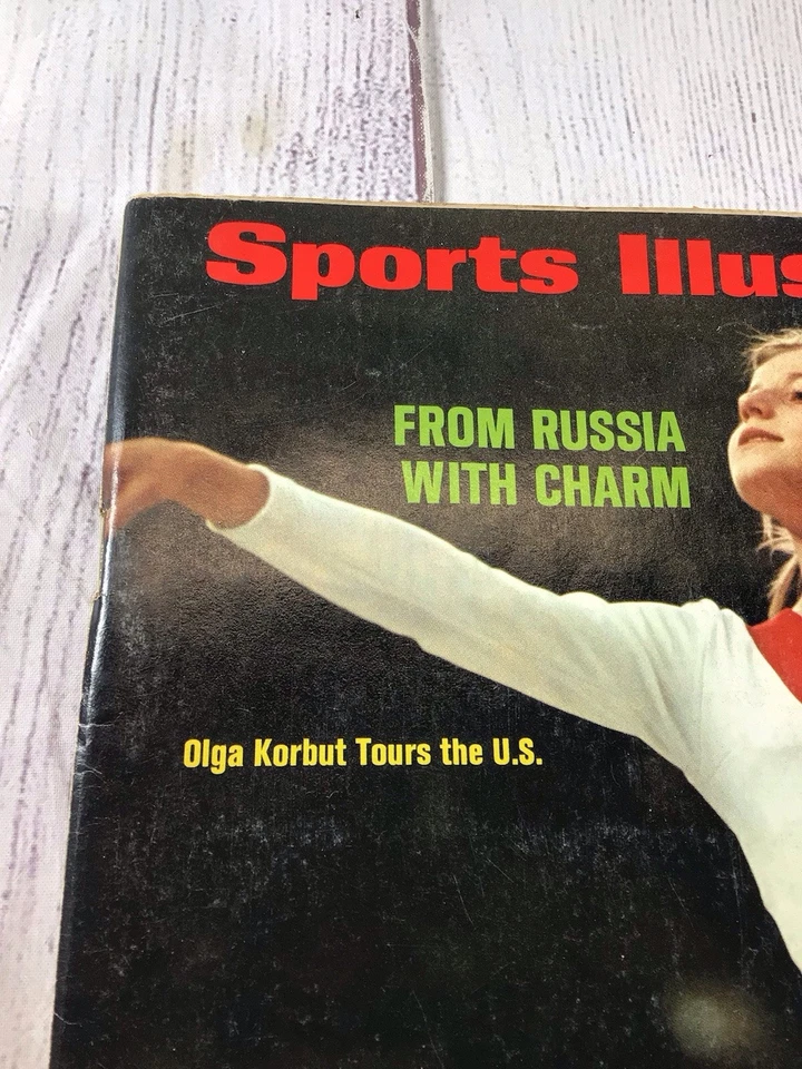 Vintage Sports Illustrated March 19,1973 Russian Gymnastic Olympian Olga Korbut - Image 2 of 4