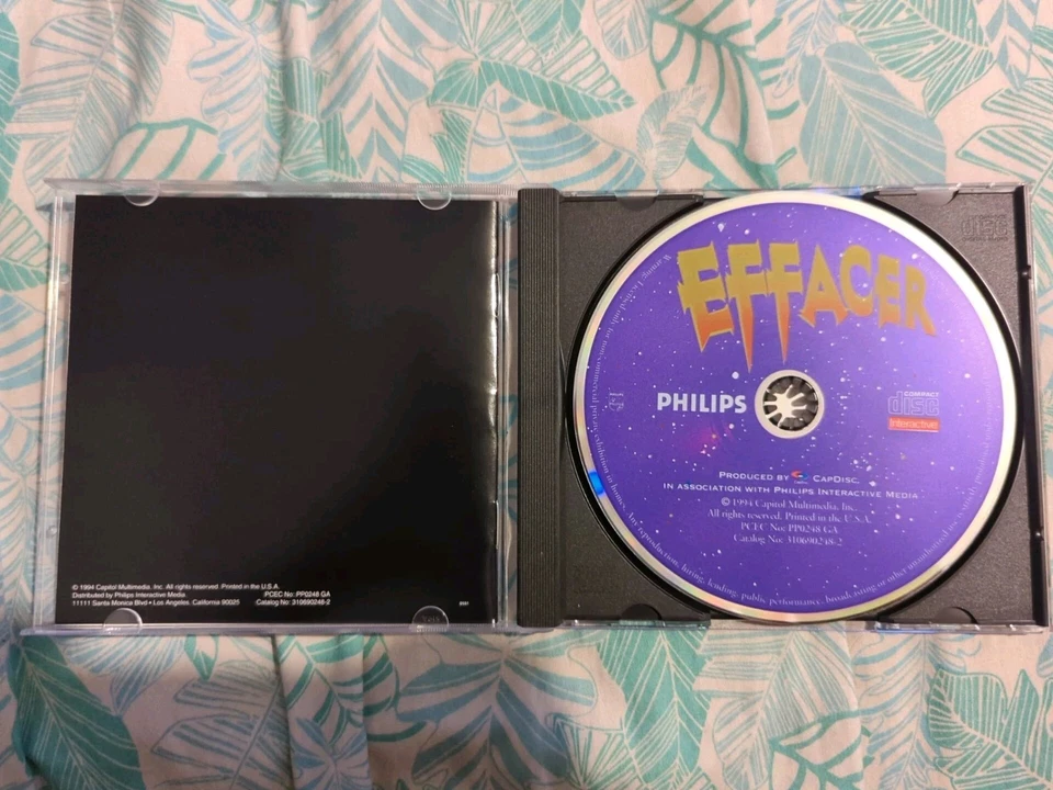 Effacer (Philips CD-i, 1994) - Image 2 of 3