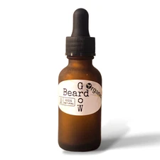 Organic Beard Grow Oil 100% Natural Conditioner Moisturizer for Men Hair Groomin