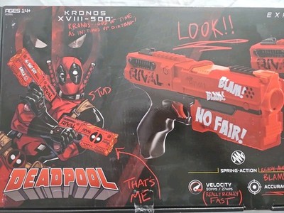 NERF Rival Deadpool Kronos XVIII-500 Pistol Set - E0861US20 for