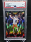 2024 Panini Select Bo Nix Black & Red Shock Prizm PSA 9 Mint Broncos!!