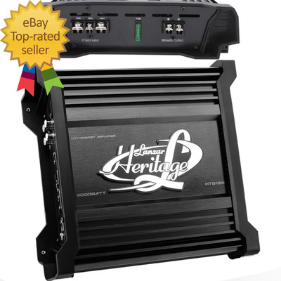 2000W Monoblock Car Audio Amp  2 Ohm Stable Mosfet Amplifier  Class