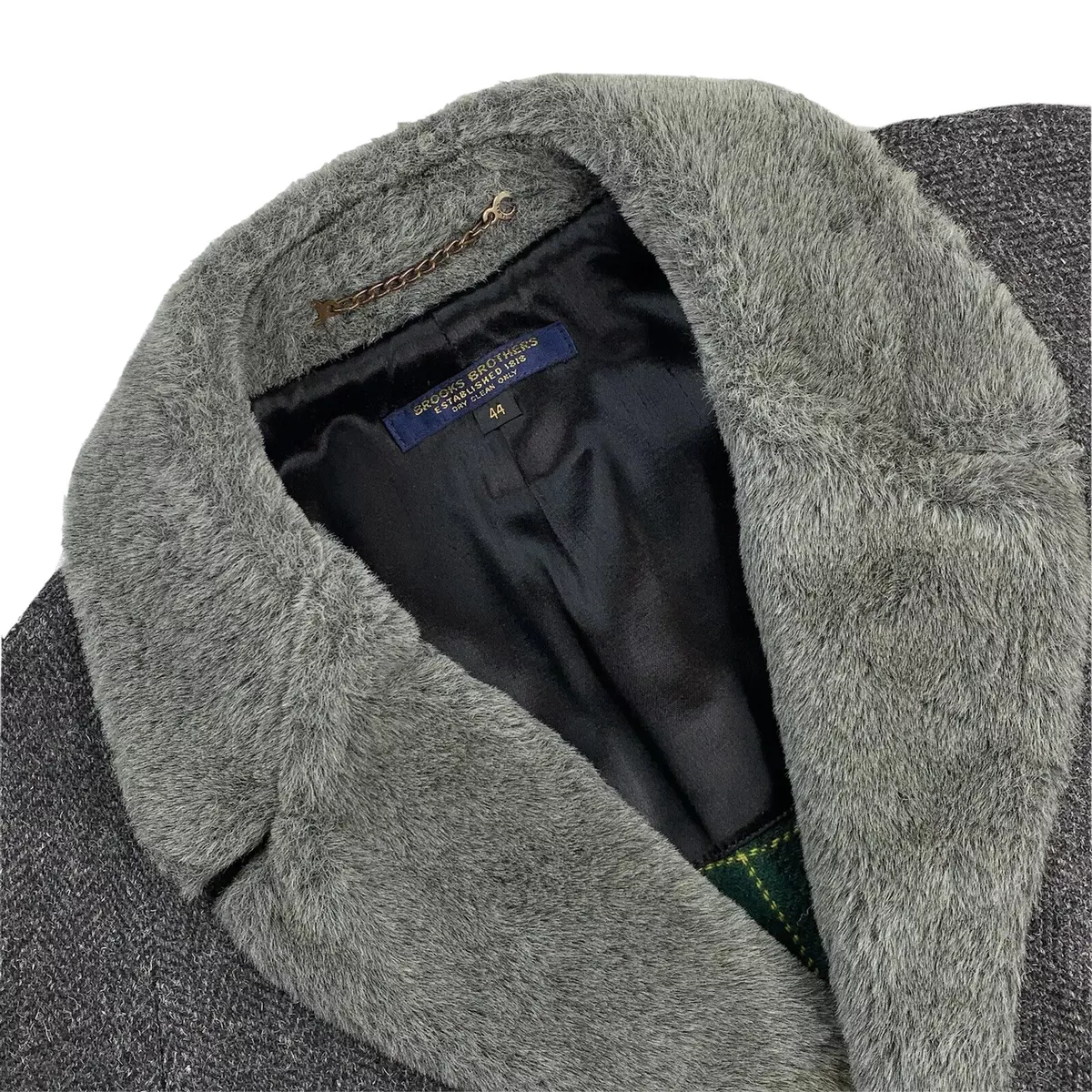 Brooks brothers hotsell shearling coat