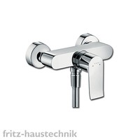 Hansgrohe Metris Einhebel-Brausenmischer DN15, Aufputz.