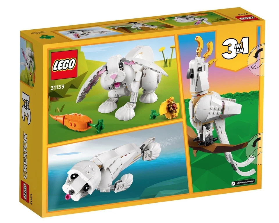Lego Creator - 3 in 1 - White Rabbit - 31133 - BNISB - Seal - Image 3 of 3