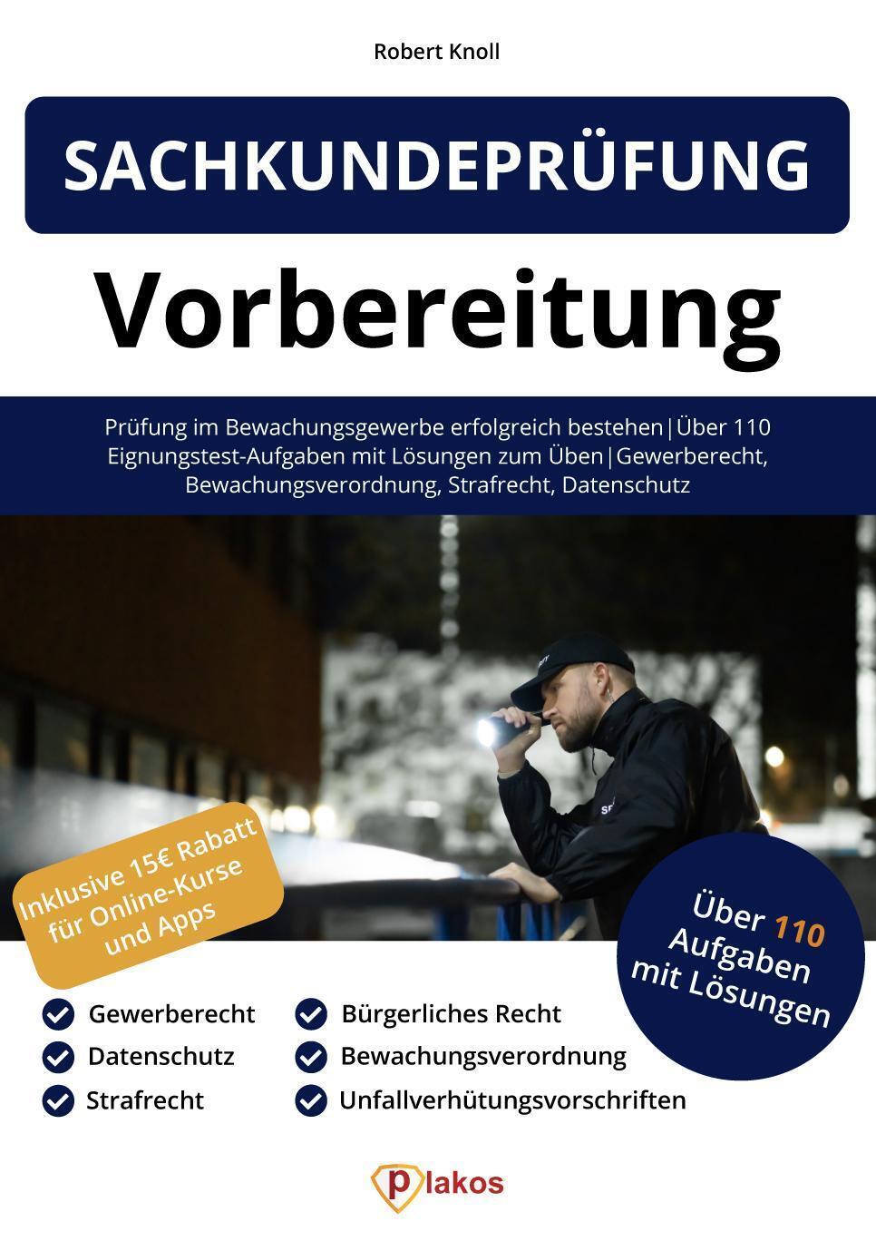Thumbnail - Sachkundeprüfung 34a Gewo Vorbereitung Robert Knoll Taschenbuch 96 S.