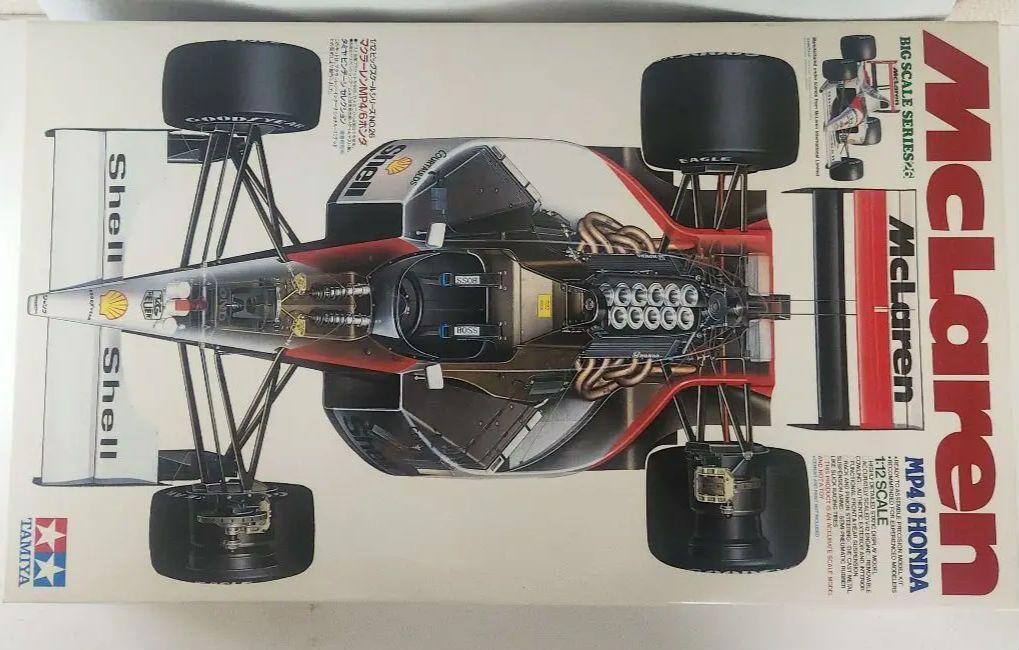 自動車 1/12 TAMIYA Marlboro McLaren MP4/6 Honda TAMIYA 1/12 McLaren MP4/6 HONDA BIG SCALE SERIES NO.26 made