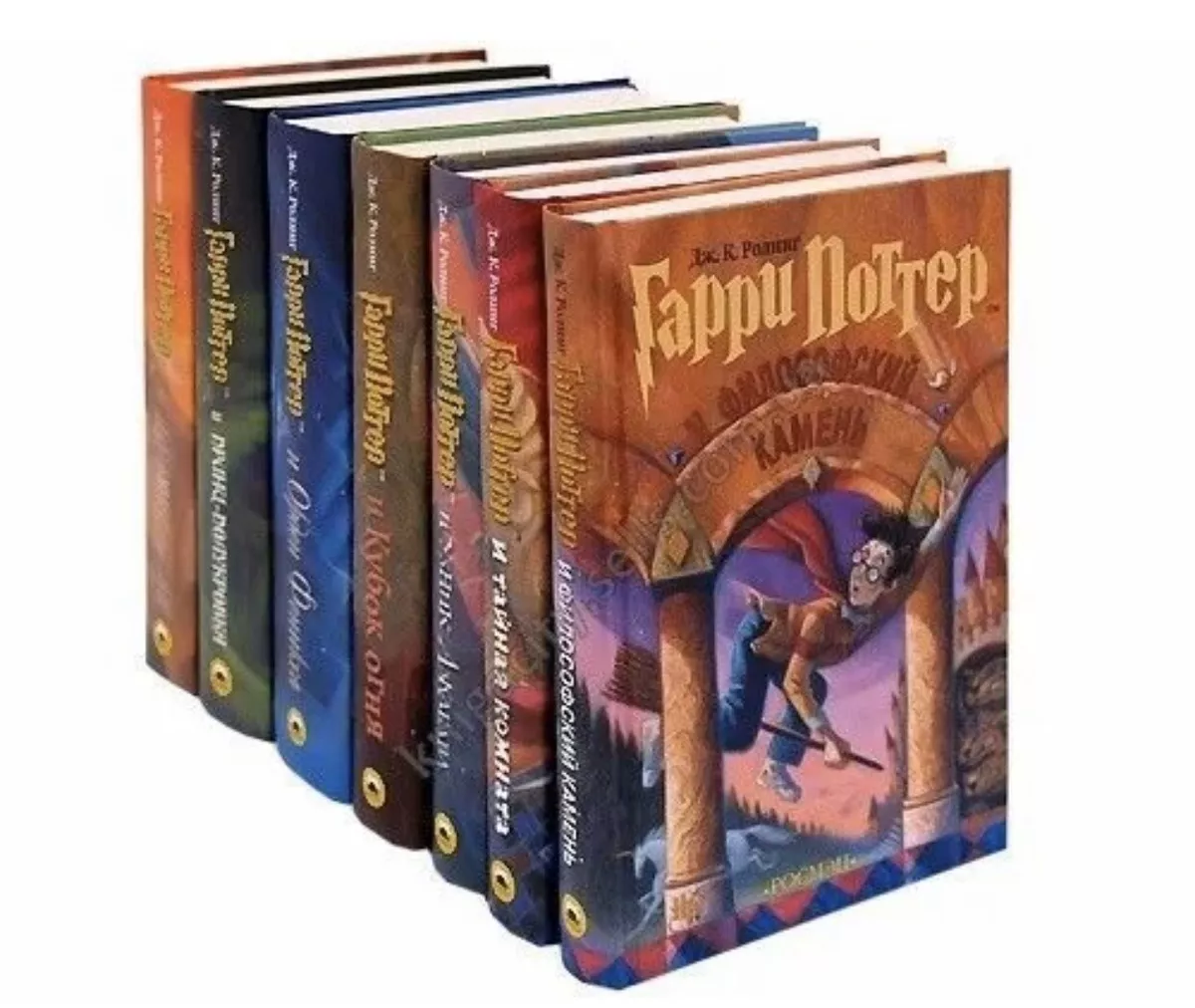 Гарри Поттер Комплект Из 7 Книг РОСМЭН Harry Potter Set Of 7 Books.