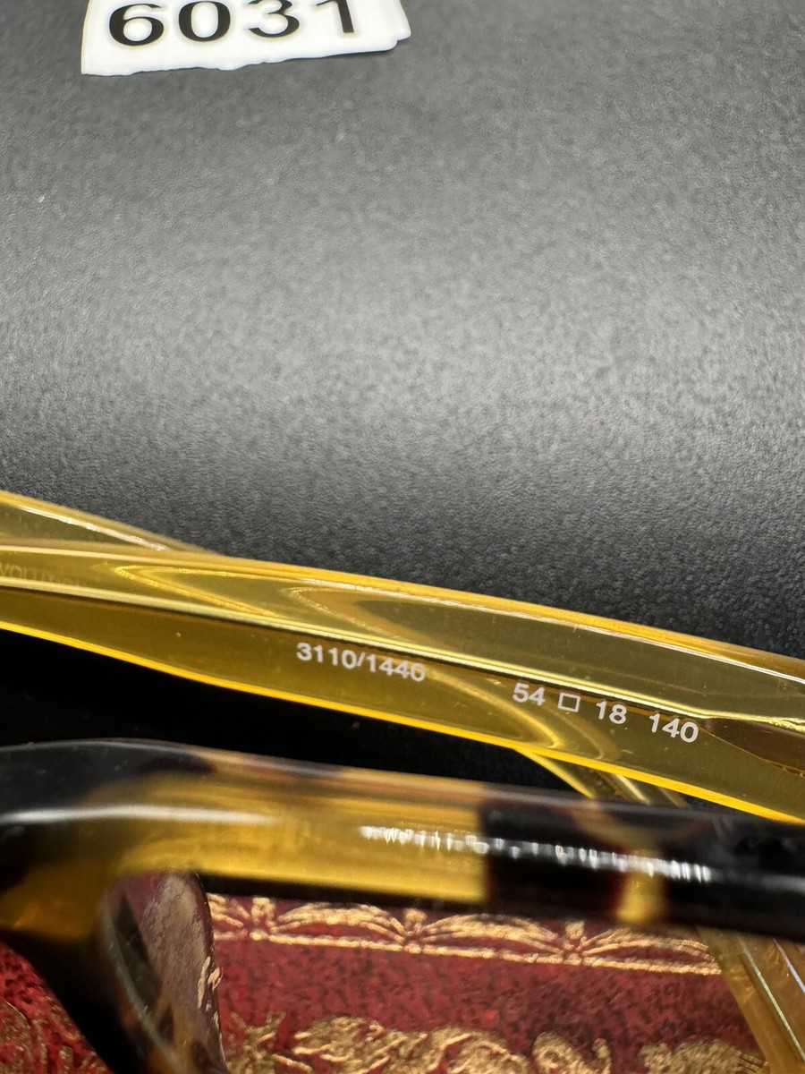 OGI EVOLUTION 3110 1440 TORTOISE / SUNFLOWER YELLOW EYEGLASSES 54