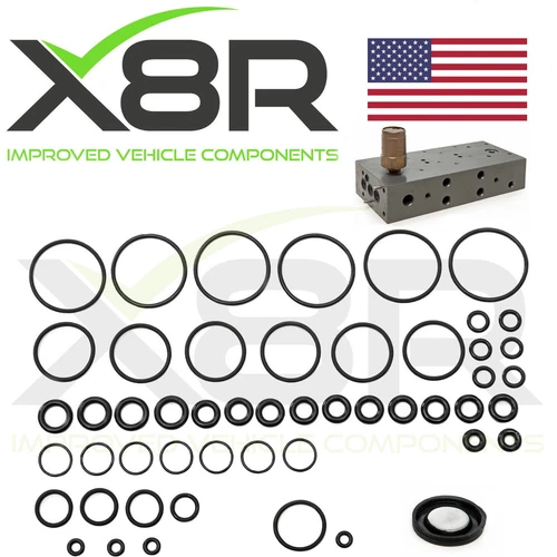 RANGE ROVER P38 EAS AIR SUSPENSION VALVE BLOCK O RING & DIAPHRAGM REBUILD KIT