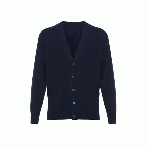 Klassische Herren-Strickjacke aus 100 % Kaschmir - Bild 4 von 6