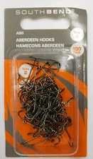 Panfish Bluegill Aberdeen Hooks Size 4, 100 Pack  Southbend