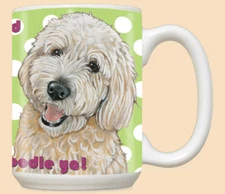 Doodle Ceramic Coffee Mug Tea Cup 15 oz