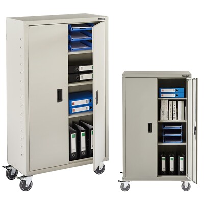 AREBOS Aktenschrank Büroschrank Lagerschrank Materialschrank Stahlschrank