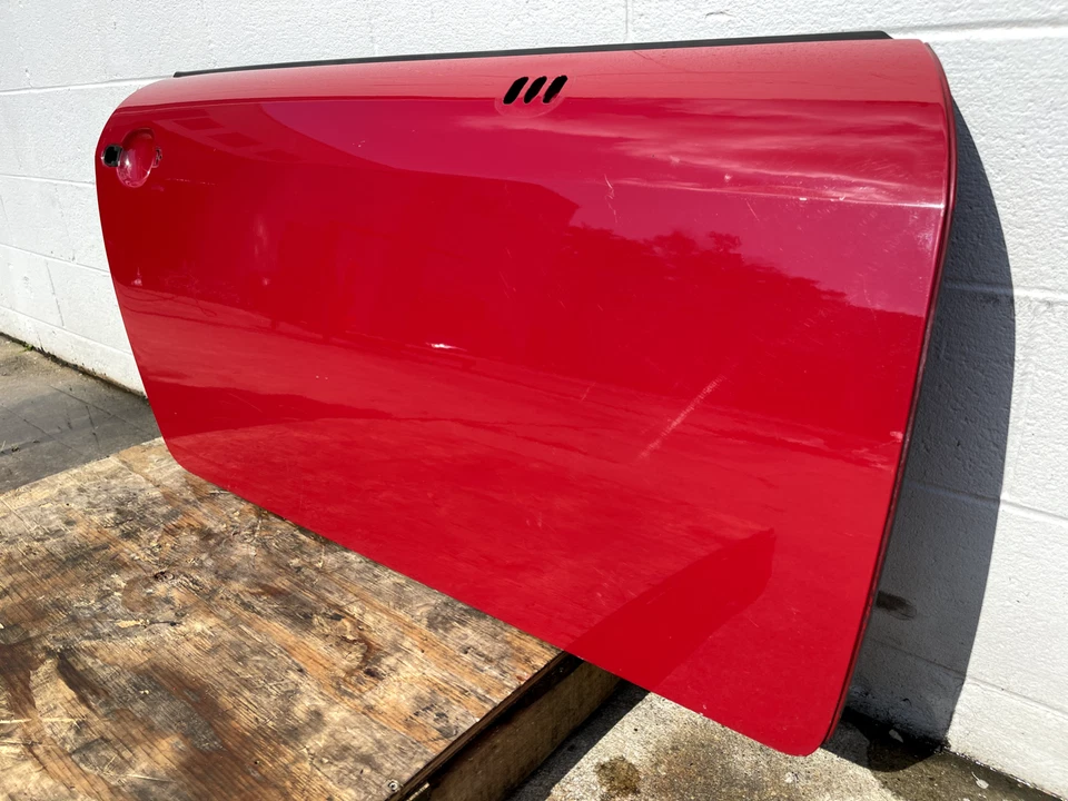 2000-2006 AUDI TT QUATTRO MK1 8N RIGHT PASSENGER SIDE RH DOOR SHELL RED - Image 2 of 4