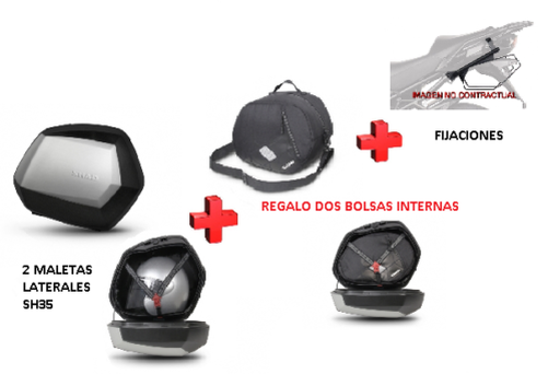 shad saddlebags for honda ctx700