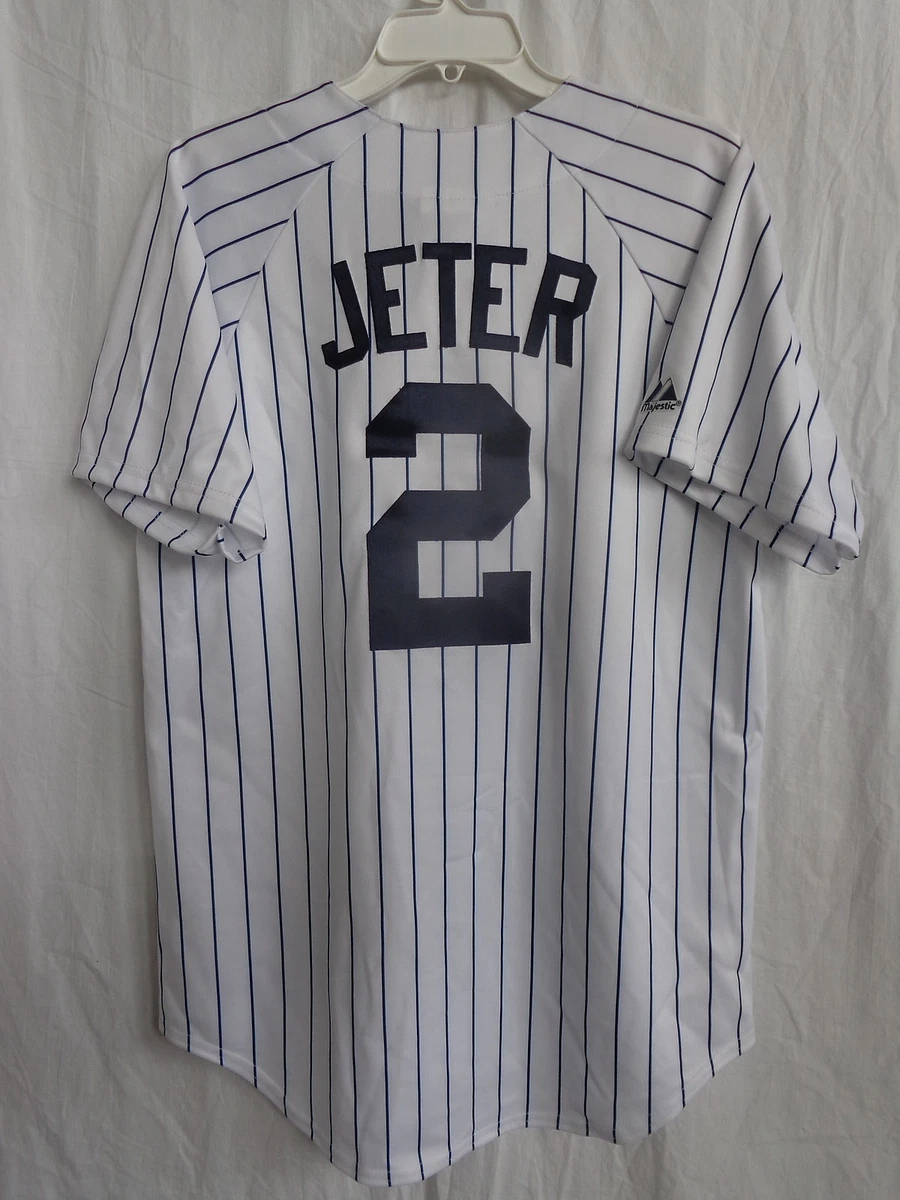 Derek Jeter NY Yankees Adult Majestic Replica Home Jersey $30 Off