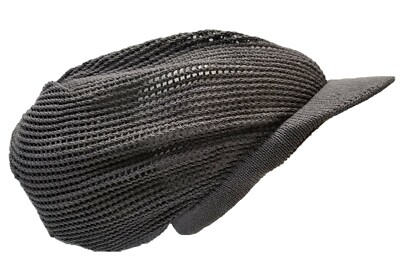 M/L Mesh Rasta Hat Cap Dreadlocks Tam Slouchy Crocheted Hat  display picture 1