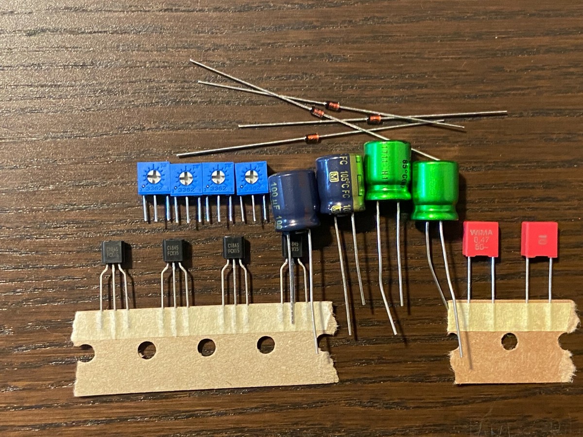 Sansui F-2436 Driver Board Rebuild Receiver Recap Kit 881