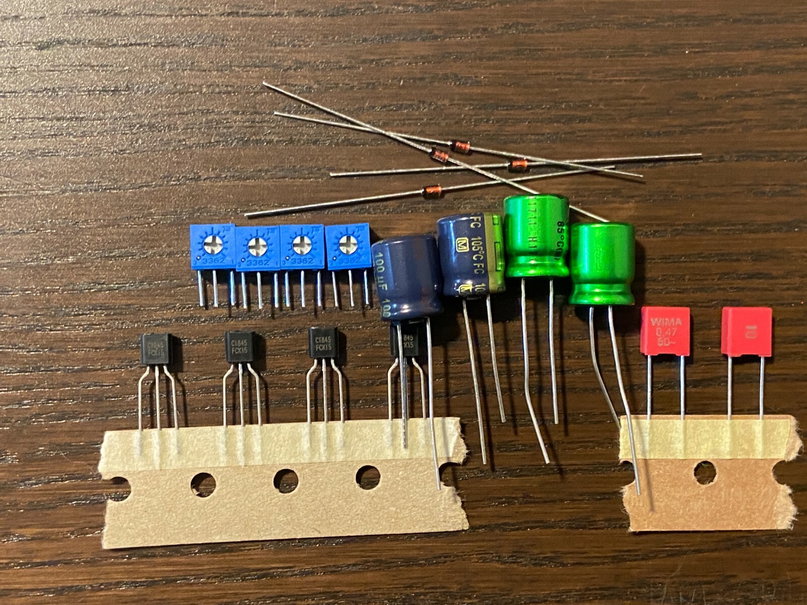 Sansui F-2436 Driver Board Rebuild Receiver Recap Kit 881 QR