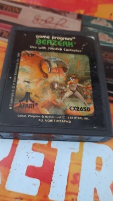 Berzerk (1985) for ATARI VCS 2600 (Modul) classic 8-bit game ok condition