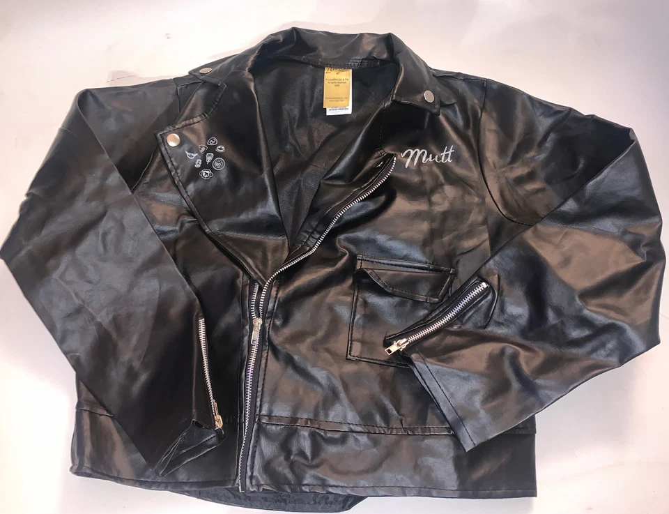 *NUEVO Disfraz de Halloween Chaqueta Mutt de Lujo Indiana Jones para Niños Aspecto Cuero Adolescente Foto 2 de 4