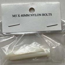 The World Models 5x40mm Nylon Bolts (2 pcs)