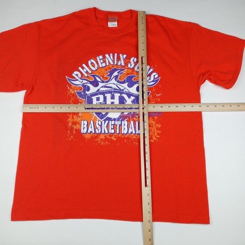 Phoenix Suns T-Shirt Men's Size XL NBA Basketball Short Sleeve Orange - Picture 6 of 10
