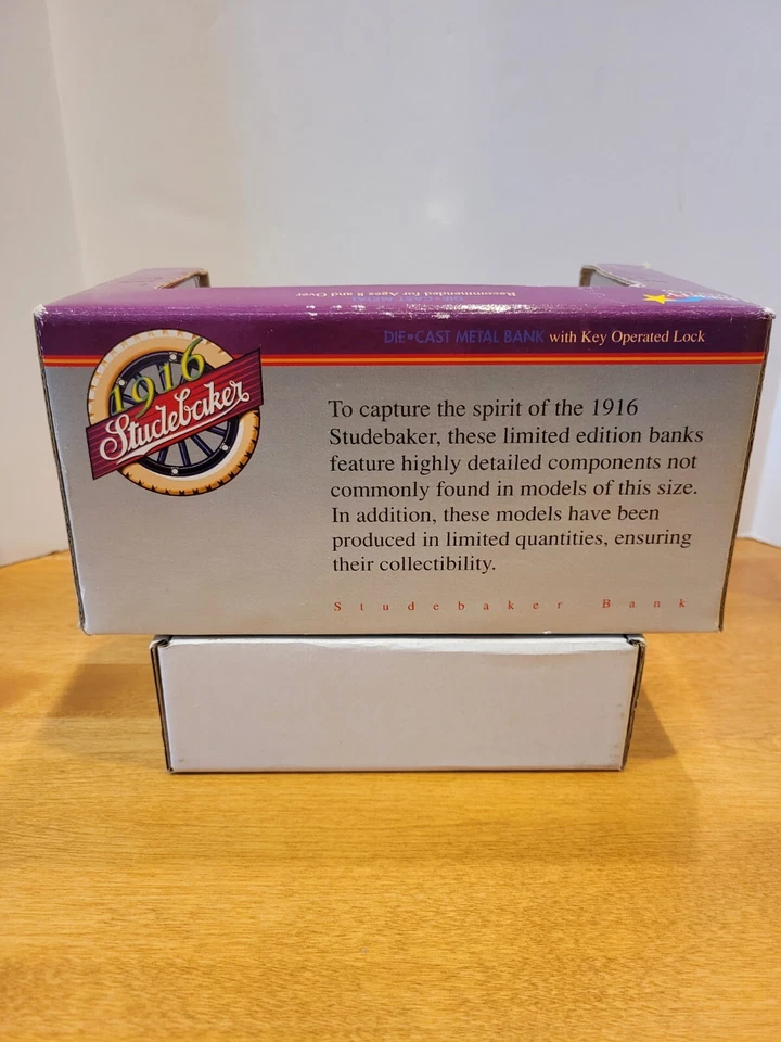 Liberty Classic 1916 Studebaker Tractor Supply Delivery Truck Die-Cast Bank - Image 4 of 4